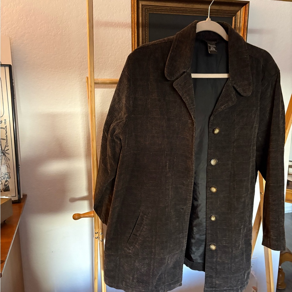 Style & Co. Dark Brown barn Jacket